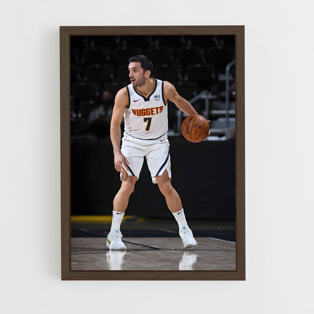 Poster Facundo de campazzo – affiche Basketball (vue 5)